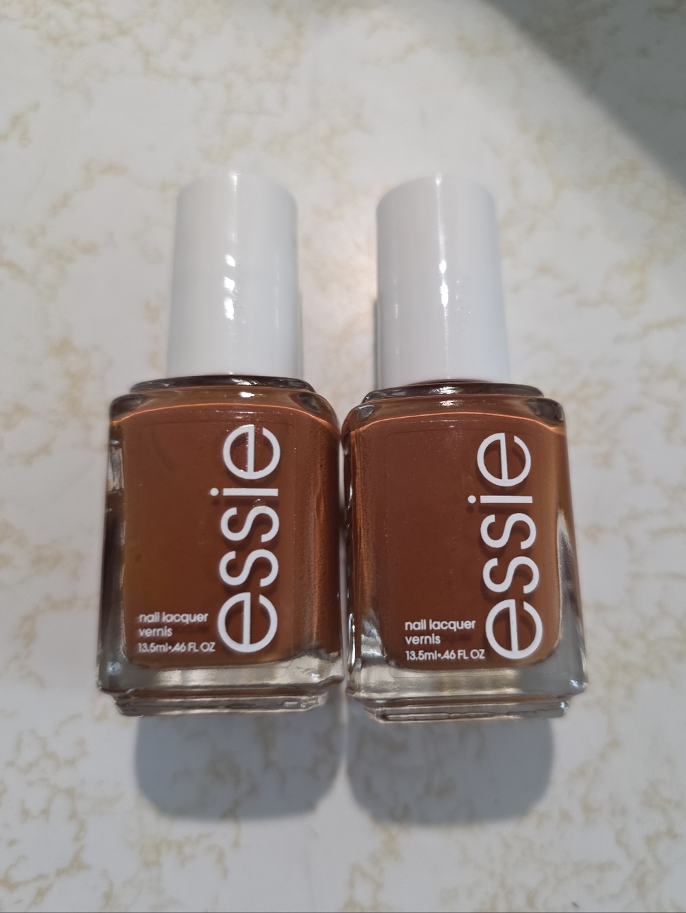 NWT 2 bottles Essie Nail Lacquer - Row With The Flow